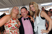 Three guests at St St Andrew’s Healthcare summer party