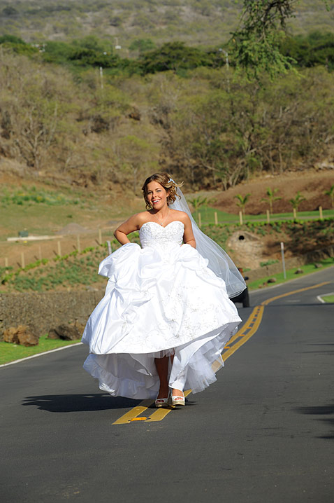 Raquel hits the road after her wedding