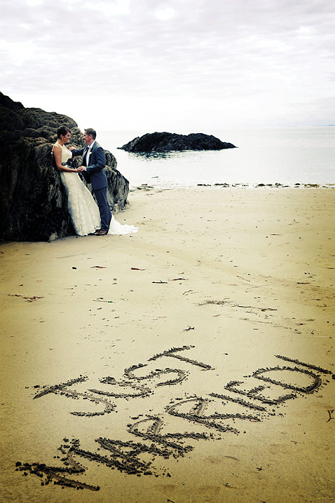 A private moment on the beach