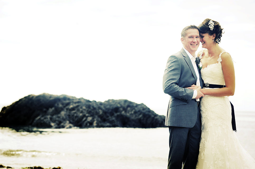 Darren and Jeanette on the beach